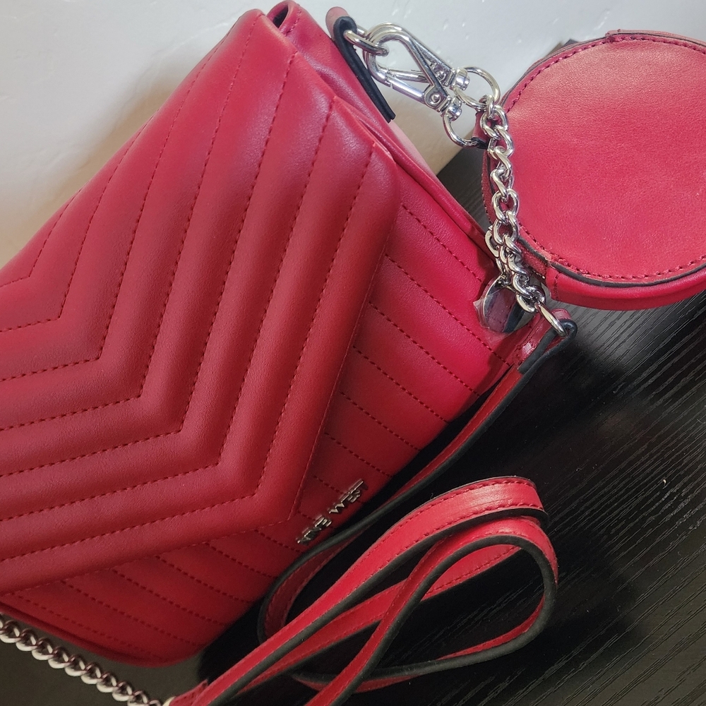 Nine West Red Crossbody Bag